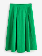 Crew Clothing Green Gabby Cotton Skirt - Image 1 of 1