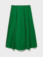 Crew Clothing Green Gabby Cotton Skirt - Image 5 of 5