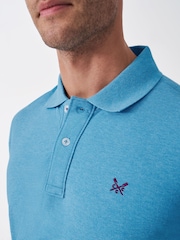Crew Clothing klassisches Piqué-Poloshirt aus 100 % Baumwolle - Bild 4 von 5