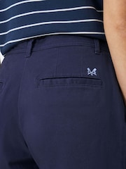 Crew Clothing Blue Cotton Chino Shorts - Image 4 of 5