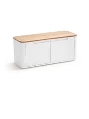 La Redoute Intérieurs White Stolico 2-Door Shoe Storage Bench - Image 2 of 4