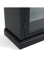 La Redoute Intérieurs Black Takk 200cm Tall Solid Pine Cabinet - Image 2 of 5