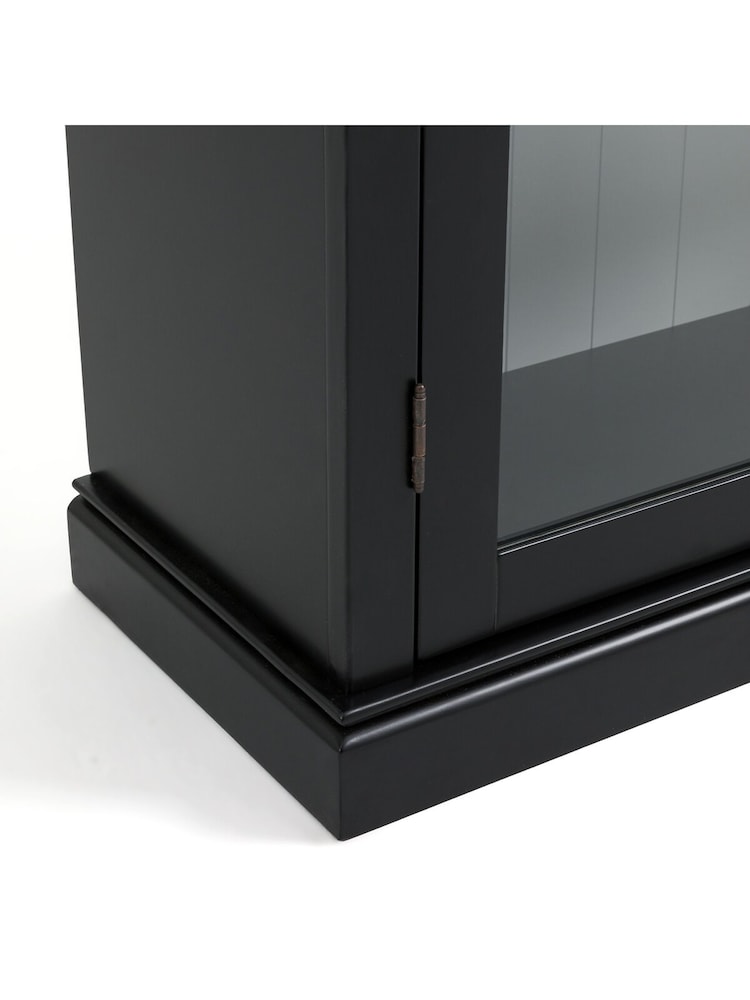 La Redoute Intérieurs Black Takk 200cm Tall Solid Pine Cabinet - Image 2 of 5