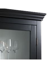 La Redoute Intérieurs Black Takk 200cm Tall Solid Pine Cabinet - Image 4 of 5