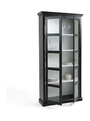 La Redoute Intérieurs Black Takk 200cm Tall Solid Pine Cabinet - Image 5 of 5