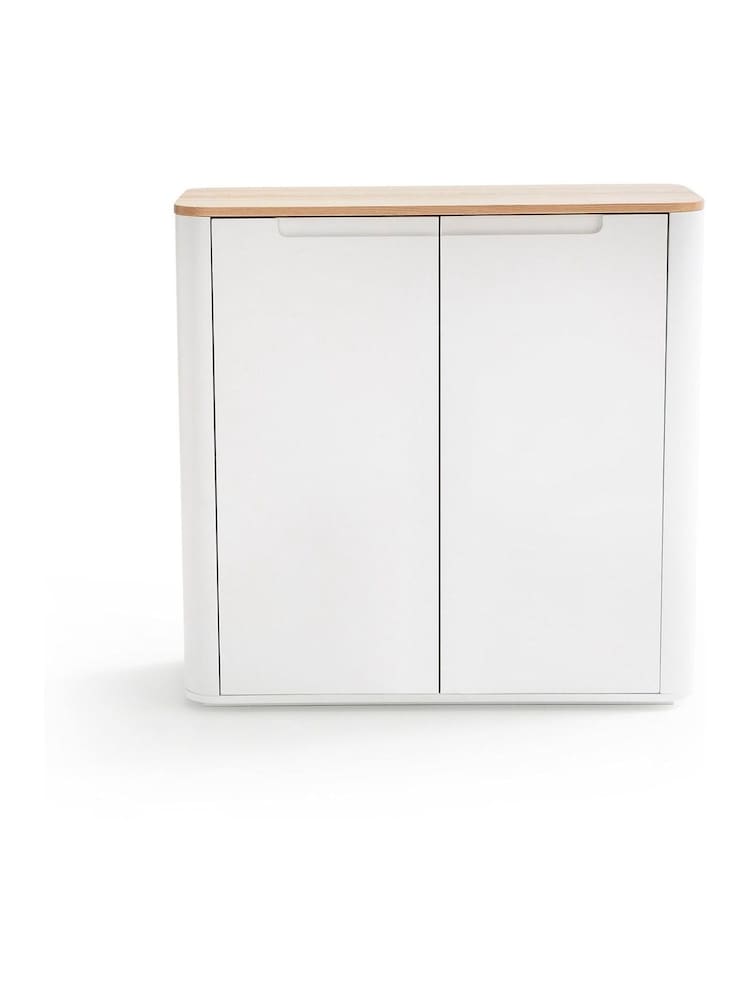 La Redoute Intérieurs White Stolico 2-Door Shoe Storage Unit - Image 1 of 4