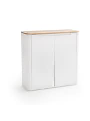 La Redoute Intérieurs White Stolico 2-Door Shoe Storage Unit - Image 2 of 4