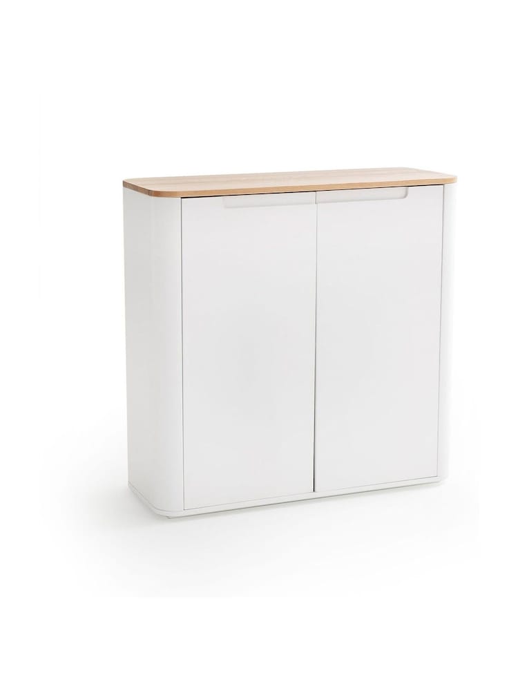 La Redoute Intérieurs White Stolico 2-Door Shoe Storage Unit - Image 2 of 4