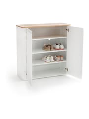 La Redoute Intérieurs White Stolico 2-Door Shoe Storage Unit - Image 3 of 4