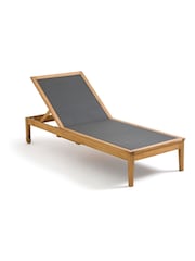 La Redoute Intérieurs Acacia Limbo Adjustable Acacia Garden Sun Lounger - Image 3 of 5