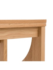 La Redoute Intérieurs Oak Minimal Veneer Console Table - Image 5 of 5