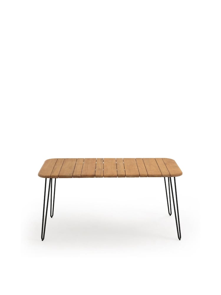 La Redoute Intérieurs Acacia Spritz Folding Acacia 6 Seater Table - Image 1 of 5