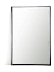 La Redoute Intérieurs Black Lenaig 120 x 180cm XXL Rectangular Metal Mirror - Image 1 of 2