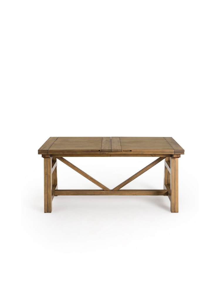 La Redoute Intérieurs Natural Wabi Solid Pine Extendable Dining Table - Image 1 of 5