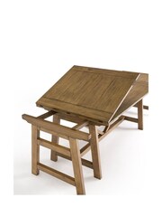 La Redoute Intérieurs Natural Wabi Solid Pine Extendable Dining Table - Image 4 of 5