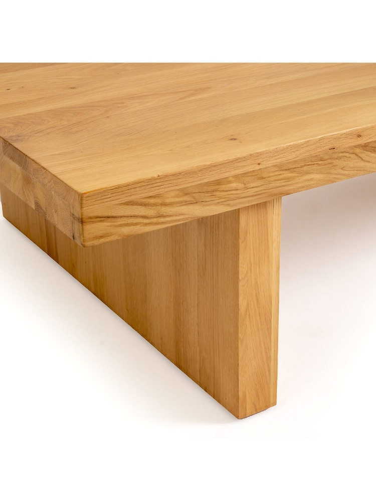 La Redoute Intérieurs Oak Vova 150cm Solid Coffee Table - Image 5 of 5
