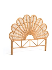 La Redoute Intérieurs Natural Paoni Floral Rattan King Headboard - Image 2 of 3