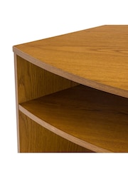La Redoute Intérieurs Light Wood Taja Oak Veneer Corner TV Cabinet - Image 5 of 5
