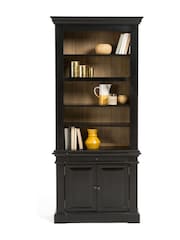 La Redoute Intérieurs Black Lipstick Apthocary Cabinet in Solid Pine - Image 1 of 5