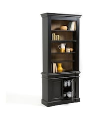 La Redoute Intérieurs Black Lipstick Apthocary Cabinet in Solid Pine - Image 2 of 5