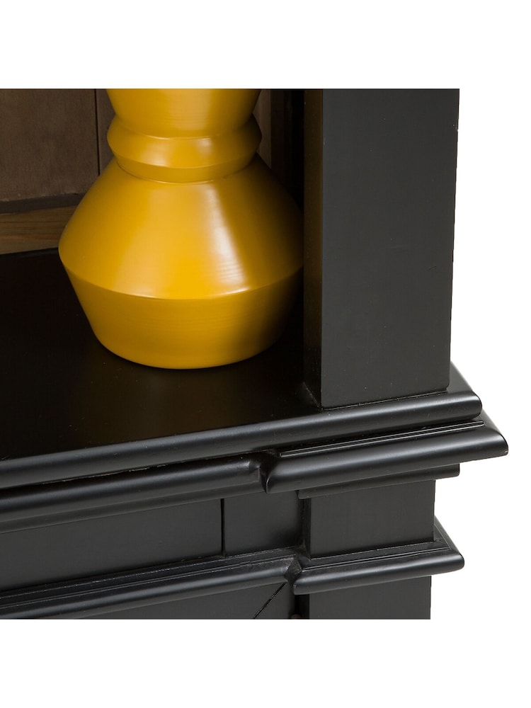La Redoute Intérieurs Black Lipstick Apthocary Cabinet in Solid Pine - Image 5 of 5