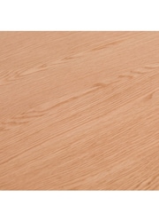 La Redoute Intérieurs Oak Minimal Round Oak 4 to 6 Seater Dining Table - Image 4 of 4