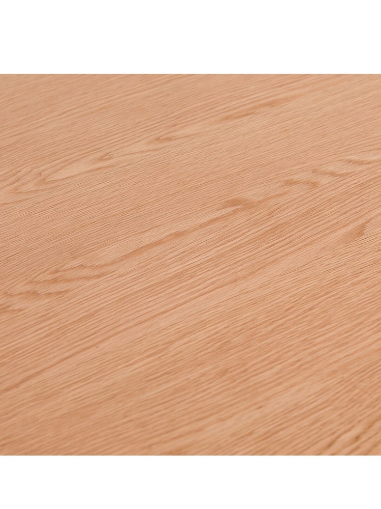 La Redoute Intérieurs Oak Minimal Round Oak 4 to 6 Seater Dining Table - Image 4 of 4