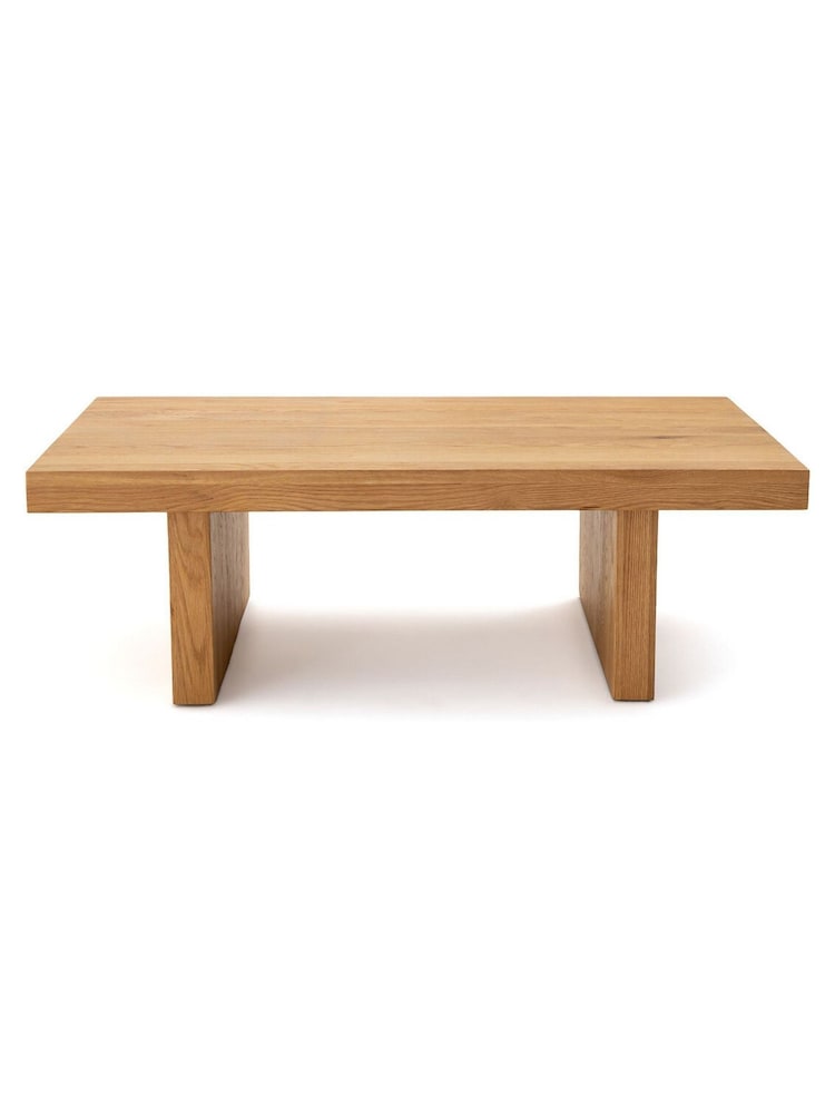 La Redoute Intérieurs Oak Vova Solid Coffee Table - Image 1 of 4