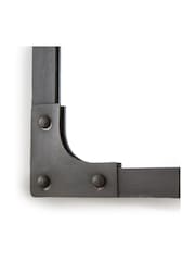 La Redoute Intérieurs Brushed Metal Lenaig 144 x 120cm Industrial Metal Mirror - Image 3 of 3