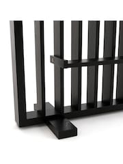 La Redoute Intérieurs Black Mineva Solid Pine Divider Shelving Unit - Image 3 of 4