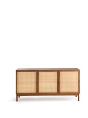 La Redoute Intérieurs Natural Patxi Teak & Rattan Sideboard - Image 1 of 5