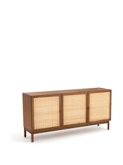 La Redoute Intérieurs Natural Patxi Teak & Rattan Sideboard - Image 2 of 5