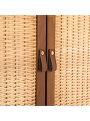 La Redoute Intérieurs Natural Patxi Teak & Rattan Sideboard - Image 3 of 5