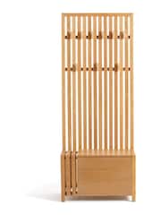 La Redoute Intérieurs Natural Theonie Wooden Hallway Bench - Image 1 of 5