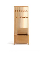 La Redoute Intérieurs Natural Theonie Wooden Hallway Bench - Image 2 of 5