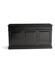 La Redoute Intérieurs Black Lipstick (Lower Section) 3-Door Dresser - Image 1 of 4