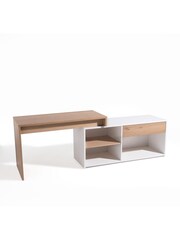 La Redoute Intérieurs Oak White Maddo Angled Modular Desk - Image 3 of 4