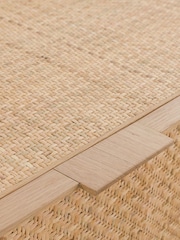 La Redoute Intérieurs Brown Louison Oak and Rattan Cane TV Unit - Image 5 of 5