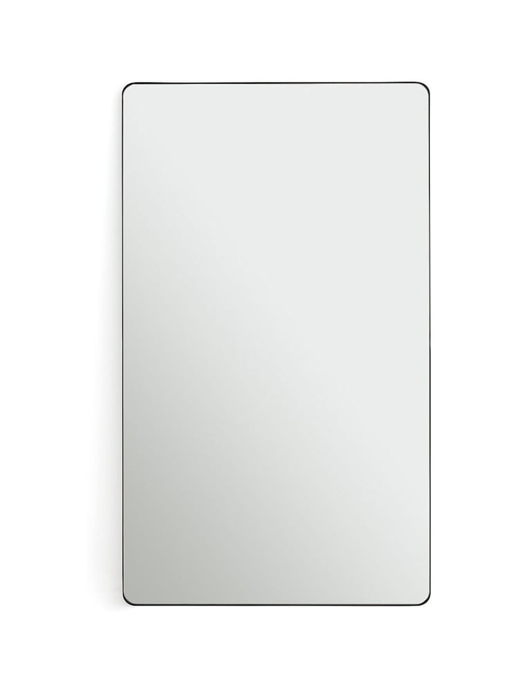 La Redoute Intérieurs Oak Iodus 100 x 70cm Rectangular Metal Mirror - Image 1 of 2