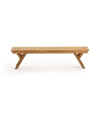 La Redoute Intérieurs Acacia Ramaldi Folding Garden Bench - Image 1 of 5