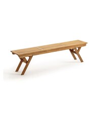 La Redoute Intérieurs Acacia Ramaldi Folding Garden Bench - Image 2 of 5