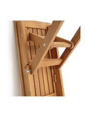 La Redoute Intérieurs Acacia Ramaldi Folding Garden Bench - Image 5 of 5