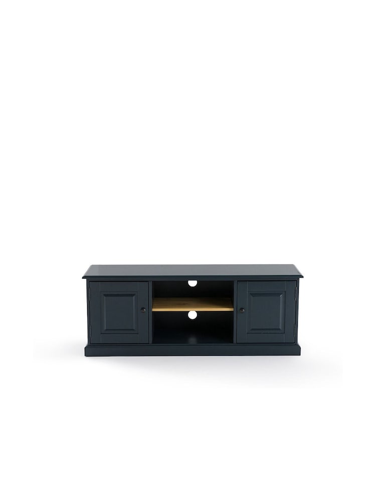 La Redoute Intérieurs Charcoal Poiret Painted Solid Pine TV Unit - Image 1 of 5