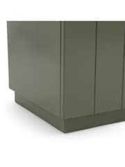 La Redoute Intérieurs Green Natural Nourry Pine 2-Door 2-Drawer Sideboard - Image 4 of 5