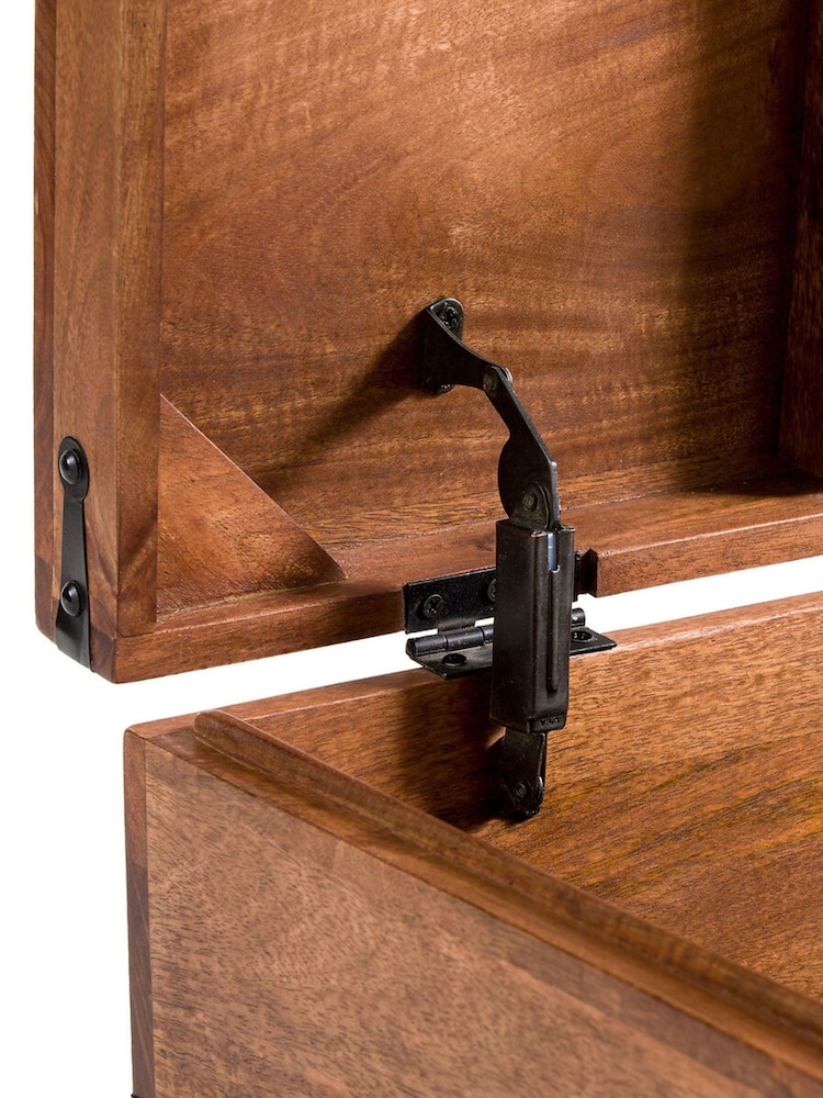 La Redoute Intérieurs Brown Mang Solid Mango Wood XL Trunk - Image 4 of 5