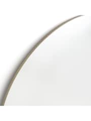 La Redoute Intérieurs Brass Iodus 140cm Diameter Round Metal Mirror - Image 3 of 3