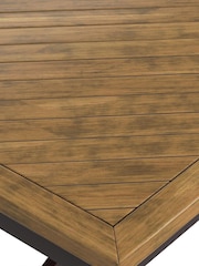 La Redoute Intérieurs Wax Pine Nottingham Pine Parquet Extendable Dining Table - Image 5 of 5