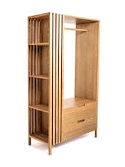 La Redoute Intérieurs Natural Theonie Wooden Open Wardrobe Unit - Image 2 of 5