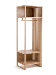 La Redoute Intérieurs Natural Theonie Wardrobe And 3-Shelf Unit - Image 4 of 5
