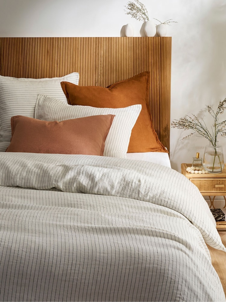 La Redoute Intérieurs Oak Mattan Solid Oak Super King Headboard - Image 1 of 6